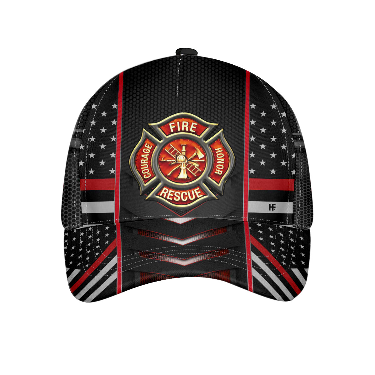 Honor Fire Fighter Classic Cap American Flag Fireman Baseball Cap Gift For Retired Firefighters