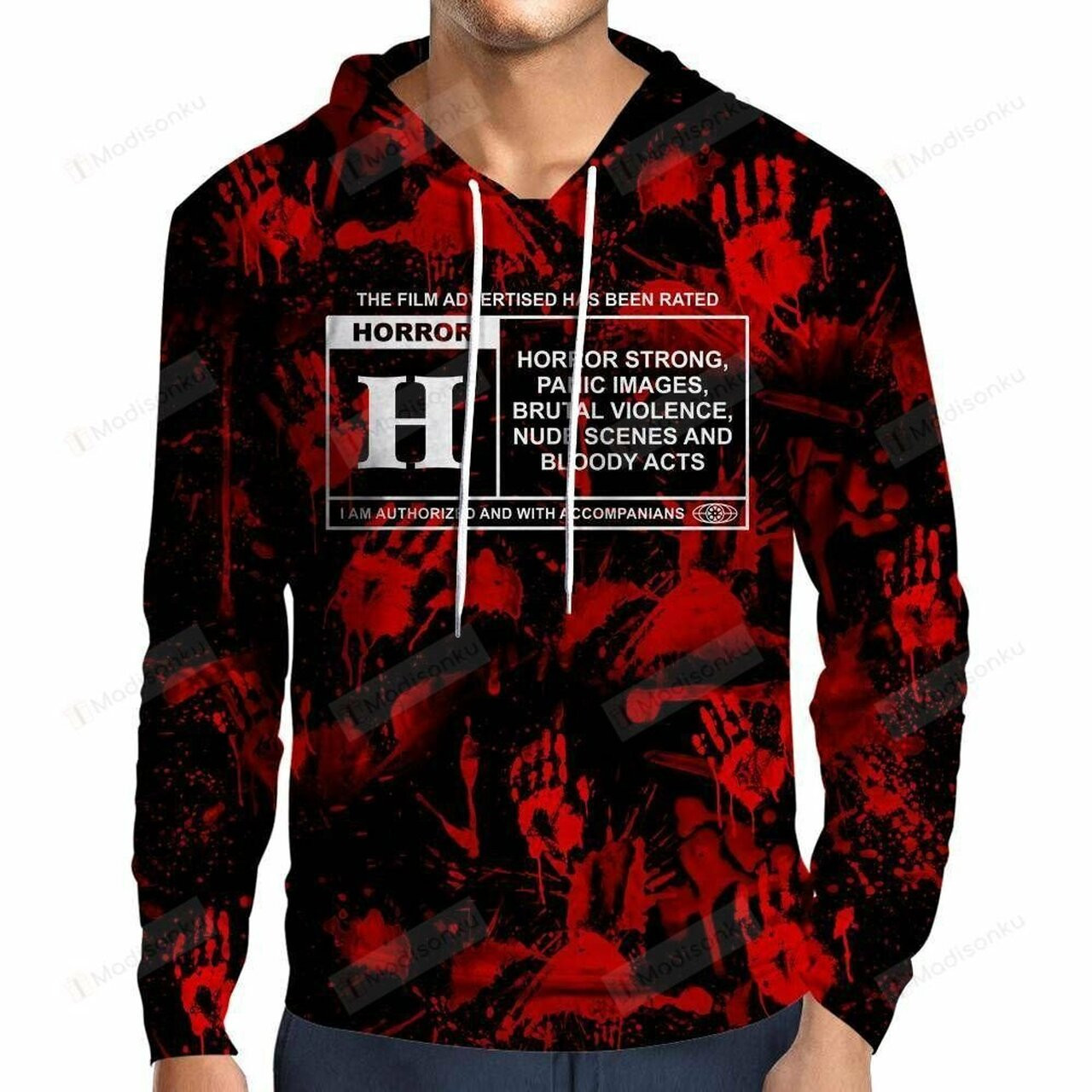 Horror Film Classification For Unisex 3d All Over Print Hoodie