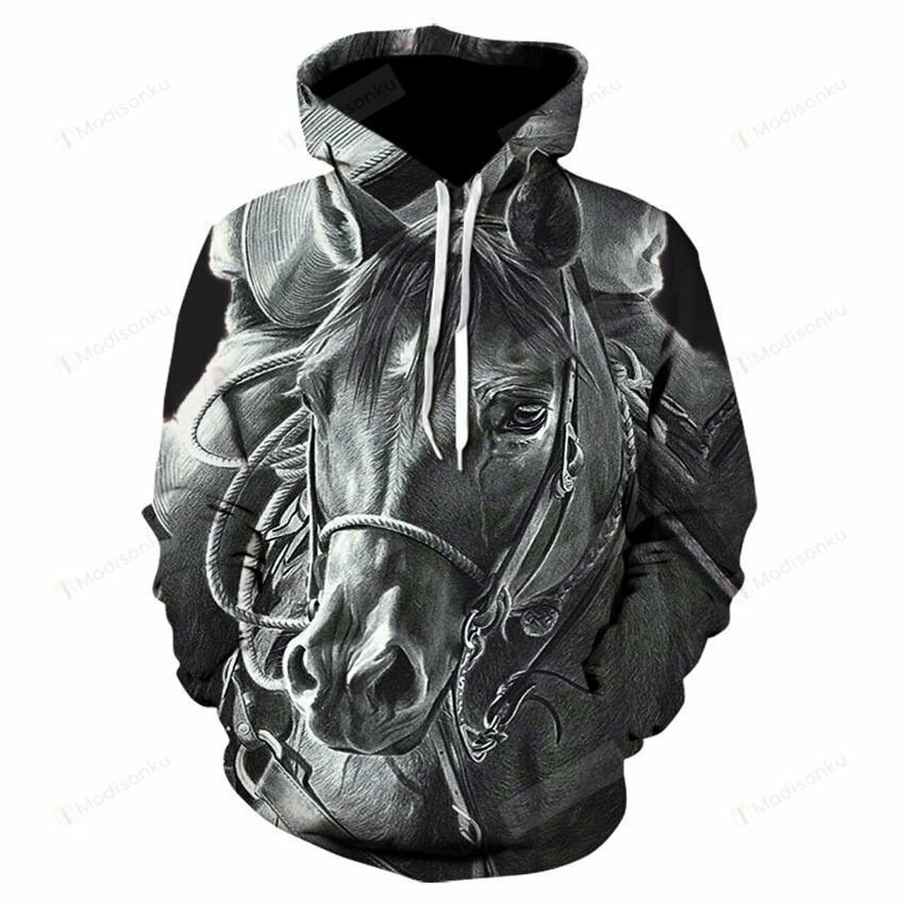 Horse 3d All Over Print Hoodie