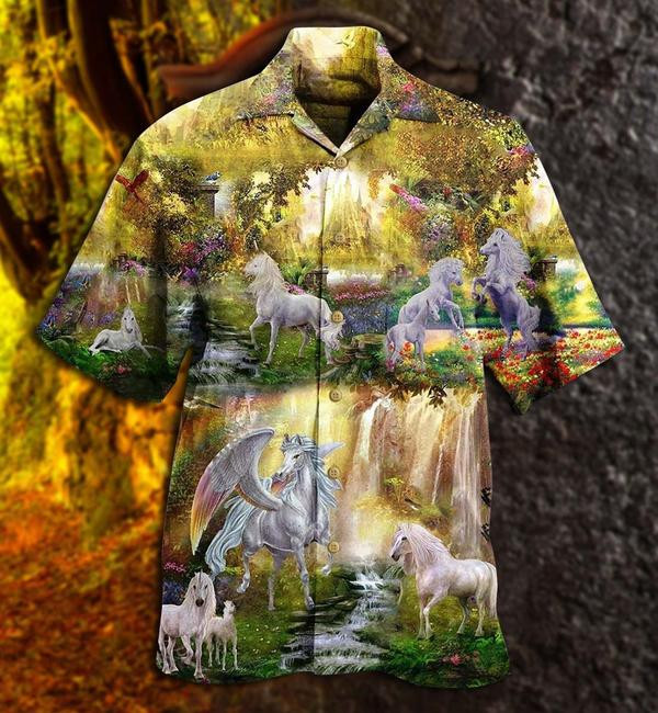Horse Fly To Paradise Limited - Hawaiian Shirt - Hawaiian Shirt For Men