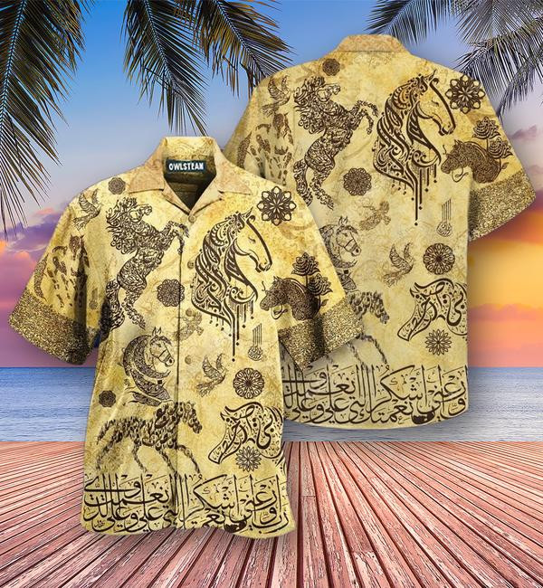 Horses Fantastic Arabian Horses By Arabic Edition - Hawaiian Shirt - Hawaiian Shirt For Men, Hawaiian Shirt For Women, Aloha Shirt