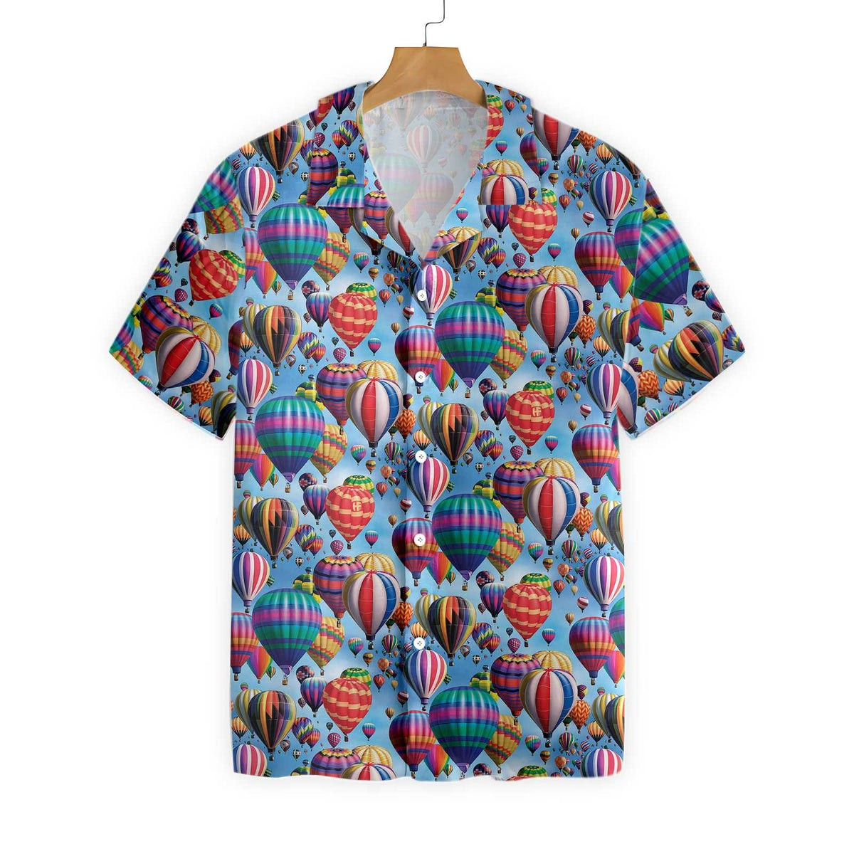 Hot Air Balloon Hawaiian Shirt