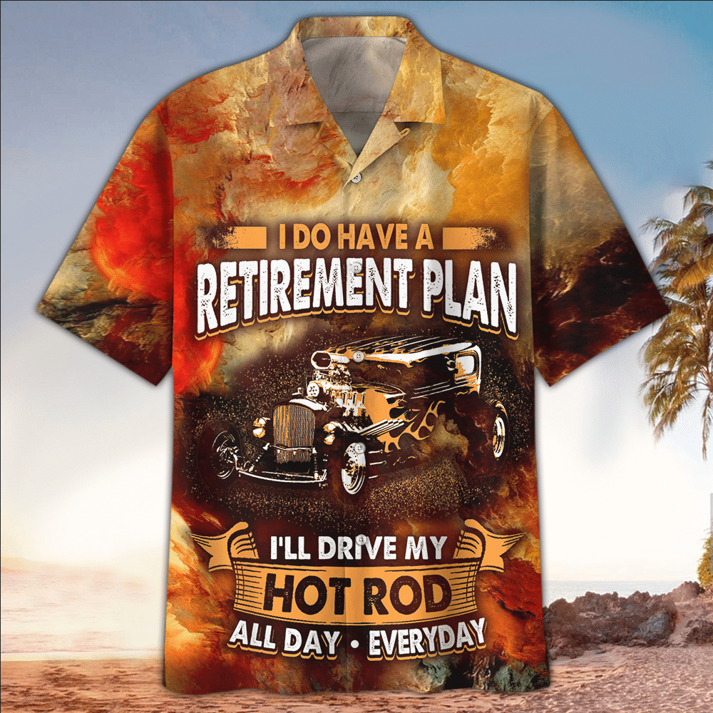 Hot Rod Aloha Shirt Hawaiian Shirt For Hot Rod Lovers Shirt For Men and Women