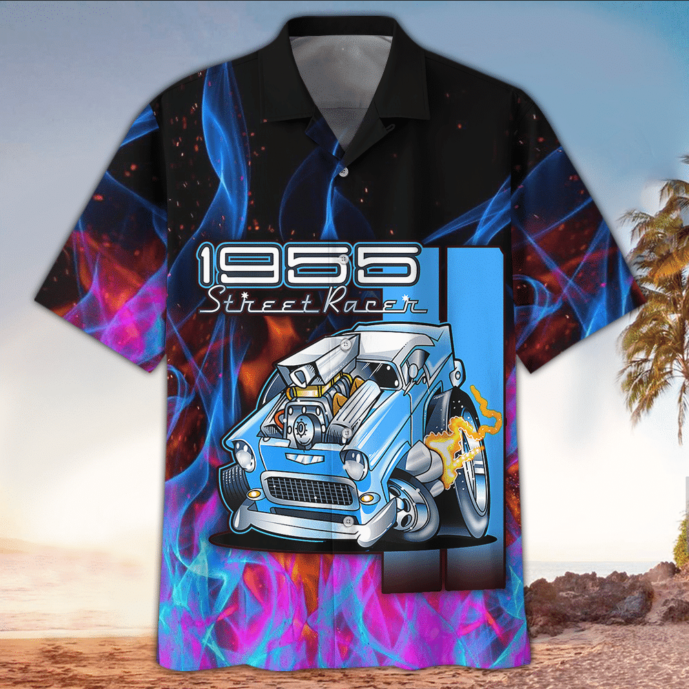 Hot Rod Aloha Shirt Perfect Hawaiian Shirt For Hot Rod Lover Summer Aloha Shirt