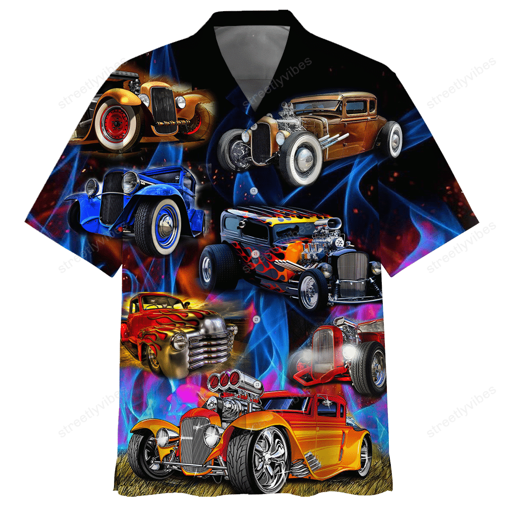 Hot Rod Hawaiian Shirt 01 Hawaiian Shirt For Men