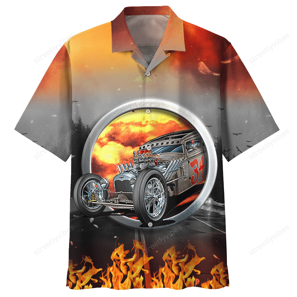 Hot Rod Hawaiian Shirt 04 Hawaiian Shirt For Men