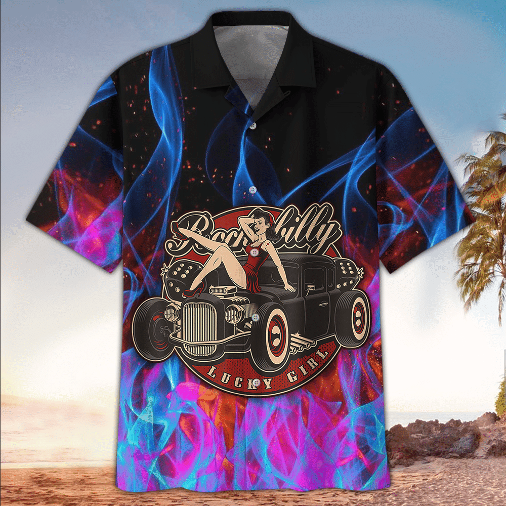 Hot Rod Hawaiian Shirt Hot Rod Lover Gifts Summer Aloha Shirt