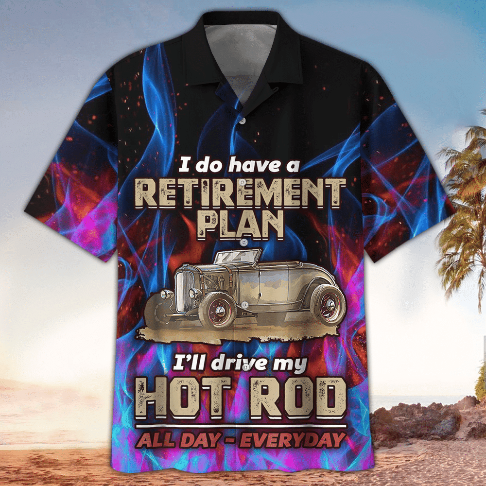 Hot Rod Hawaiian Shirt Hot Rod Lover Gifts Summer Aloha Shirt