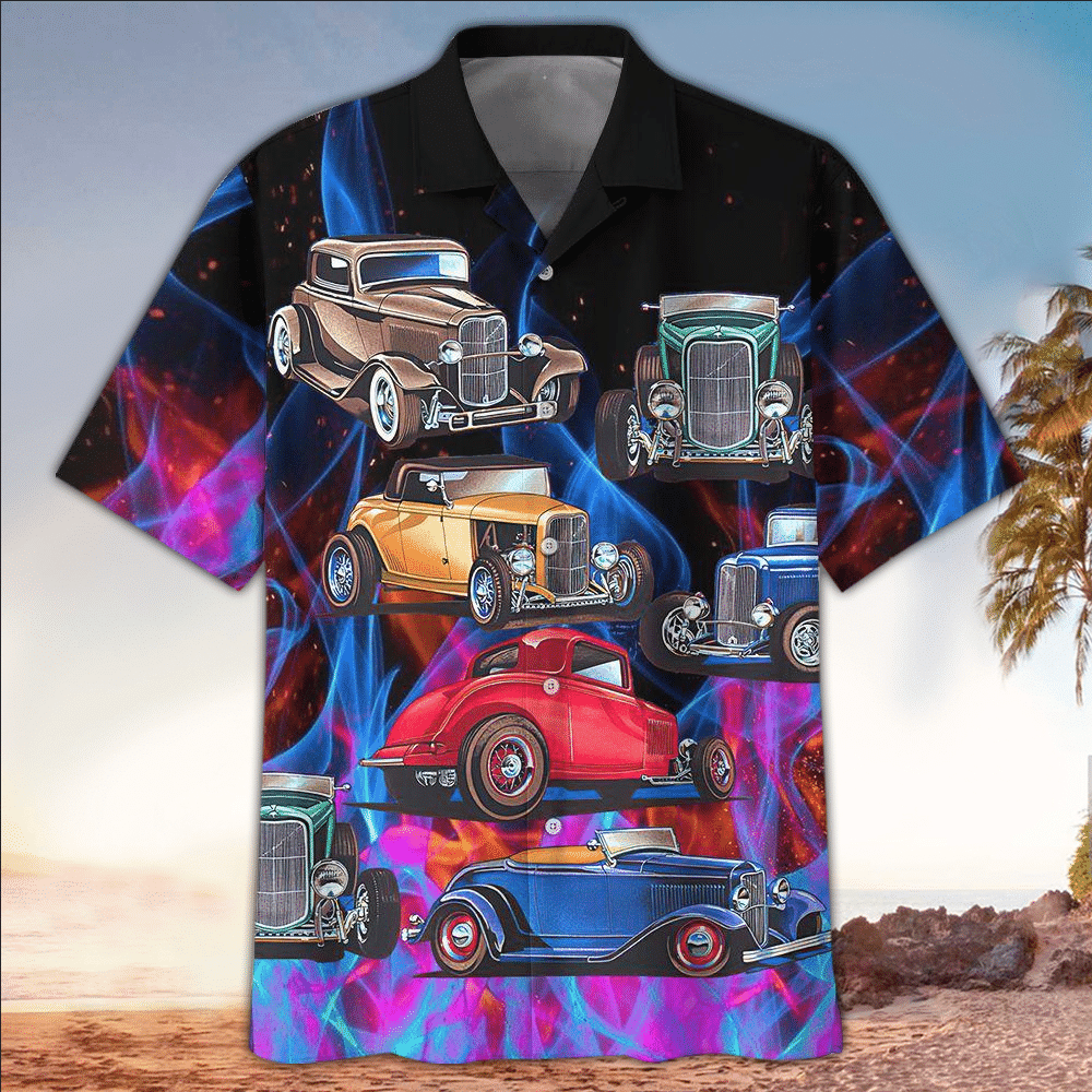 Hot Rod Hawaiian Shirt Hot Rod Shirt For Hot Rod Lover Shirt For Men and Women