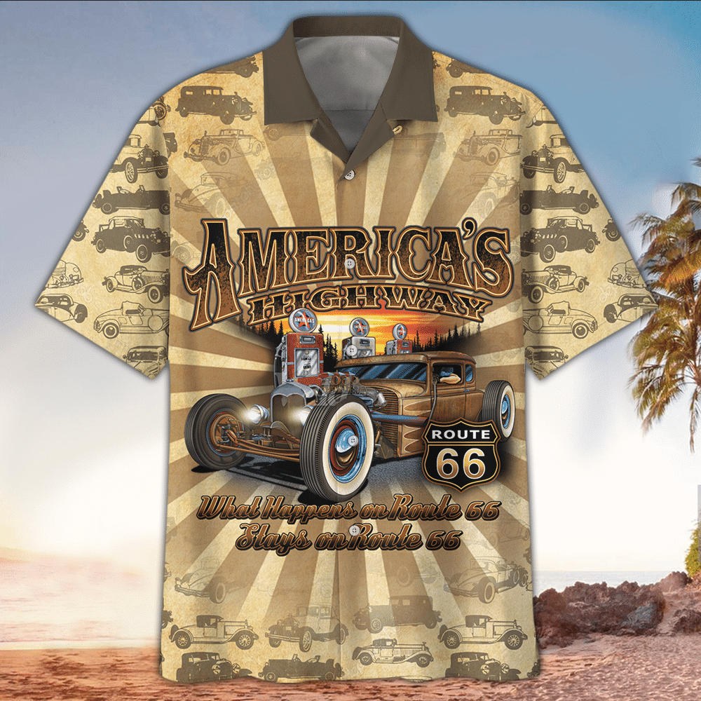 Hot Rod Hawaiian Shirt Perfect Hot Rod Clothing Summer Aloha Shirt