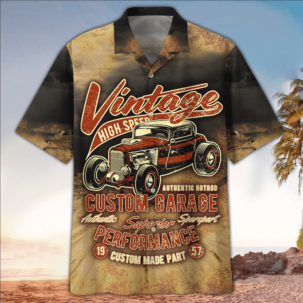 Hot Rod Shirt Hot Rod Clothing For Hot Rod Lovers Summer Aloha Shirt