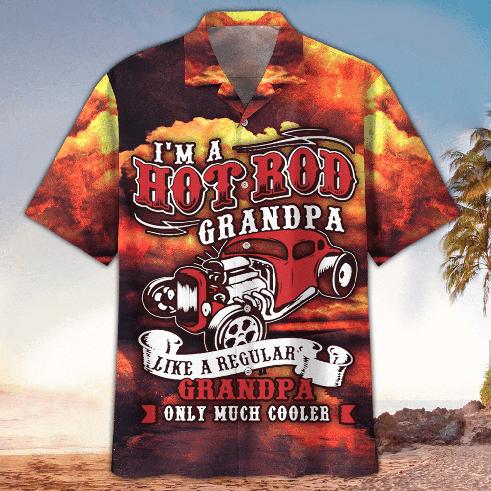 Hot Rod Shirt Hot Rod Clothing For Hot Rod Lovers Summer Aloha Shirt