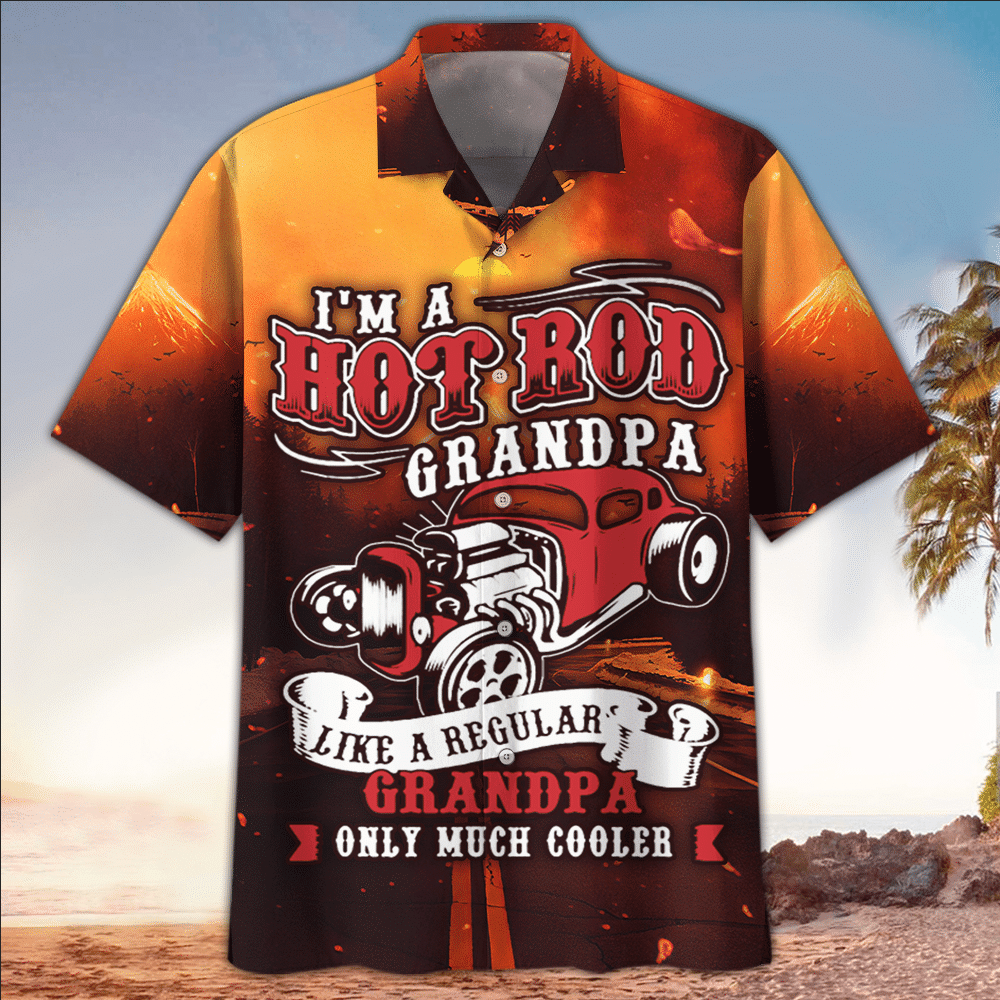 Hot Rod Shirt Hot Rod Clothing For Hot Rod Lovers Summer Aloha Shirt