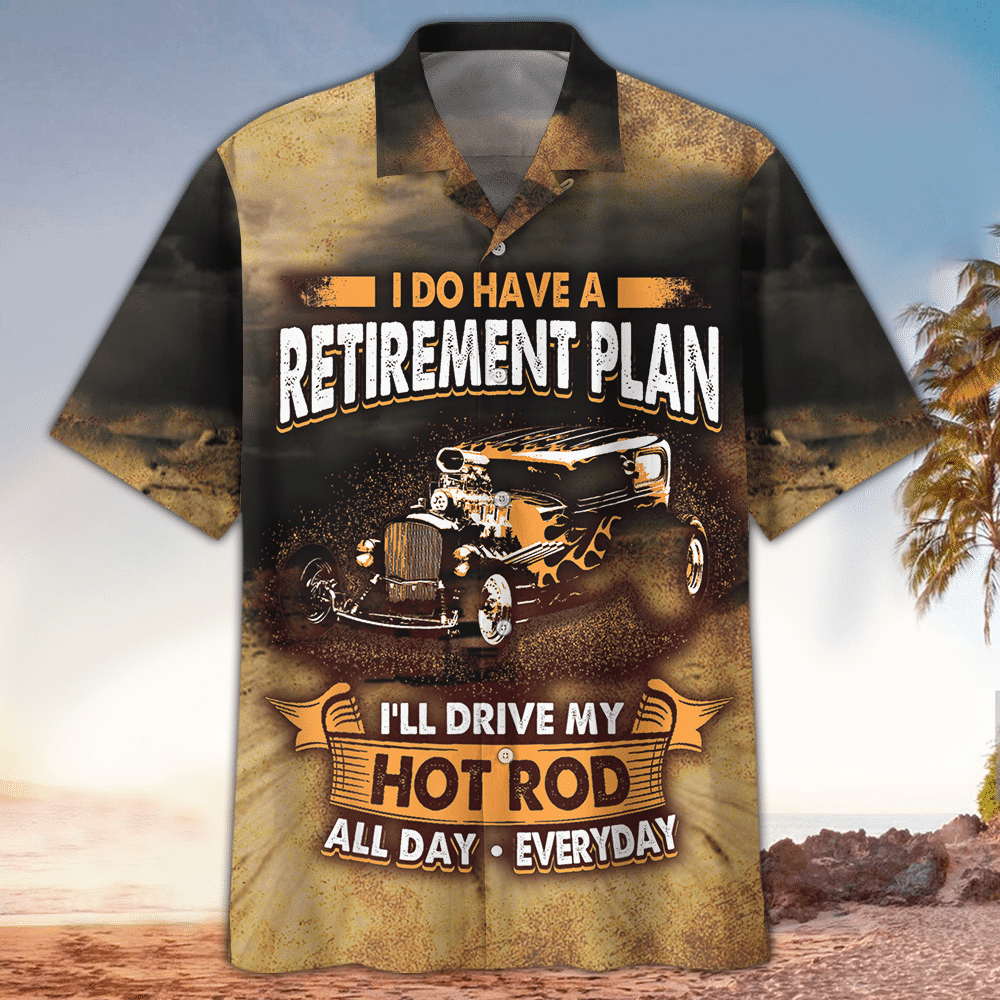 Hot Rod Shirt Hot Rod Clothing For Hot Rod Lovers Summer Aloha Shirt