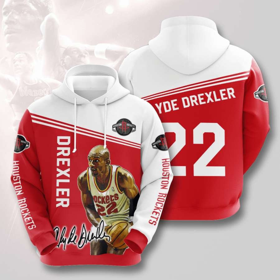 Houston Rockets No788 Custom Hoodie 3D