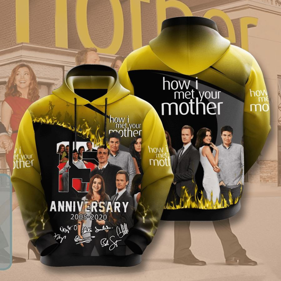 How I Met Your Mother No812 Custom Hoodie 3D All Over Print