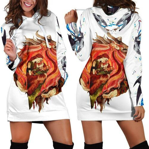 How To Train Dragon Hoodie Dress Sweater Dress Sweatshirt Dress 3d All Over Print For Women Hoodie