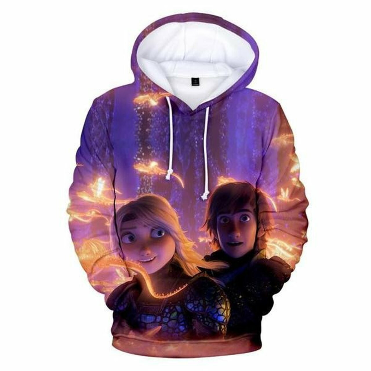 How To Train Your Dragon 3d All Over Print Hoodie