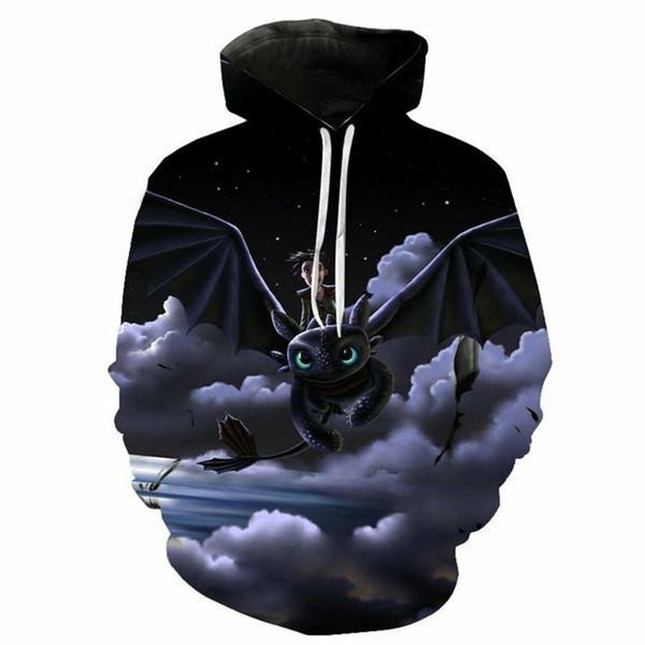 How To Train Your Dragon The Hidden World 3d All Over Print Hoodie