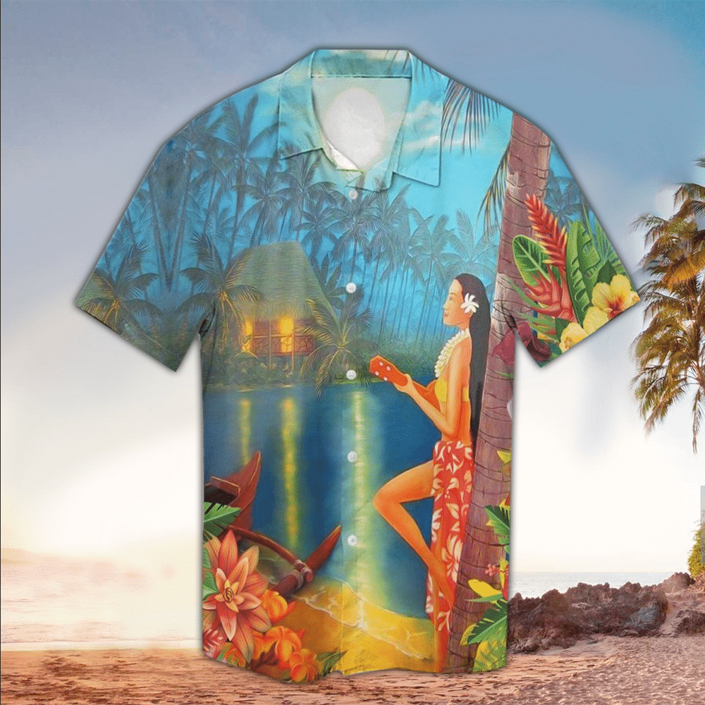 Hula Aloha Shirt Hawaiian Shirt For Hula Lovers Shirt For Men and Women