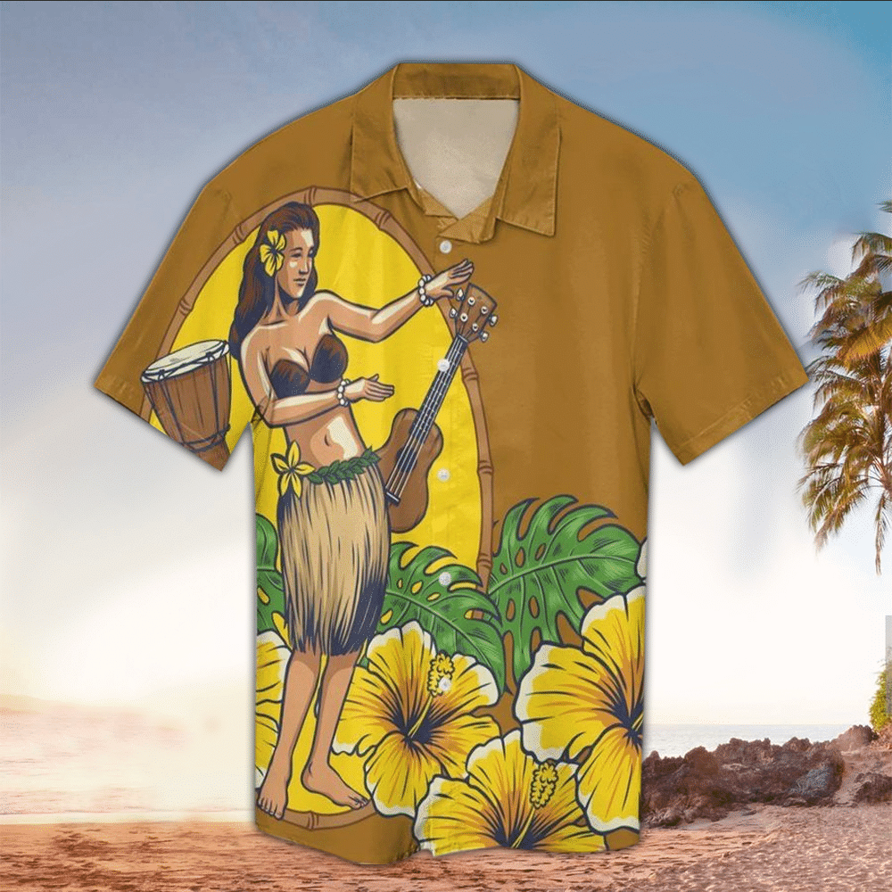 Hula Aloha Shirt Perfect Hawaiian Shirt For Hula Lover Shirt For Men and Women