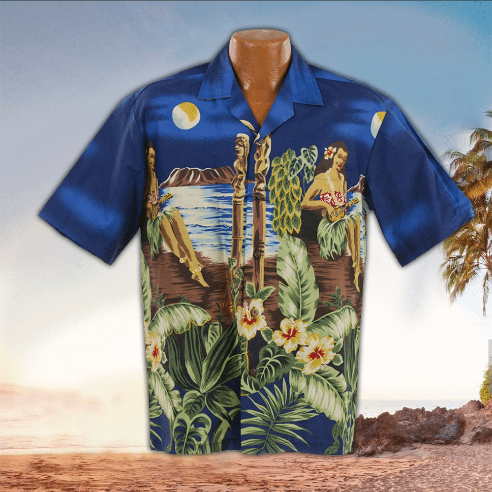 Hula Hawaiian Shirt Hula Lover Gifts Shirt For Men and Women