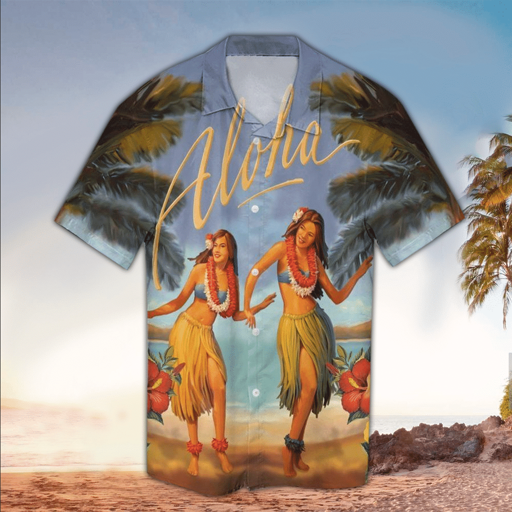 Hula Shirt Hula Hawaiian Shirt For Hula Lovers Shirt For Men and Women