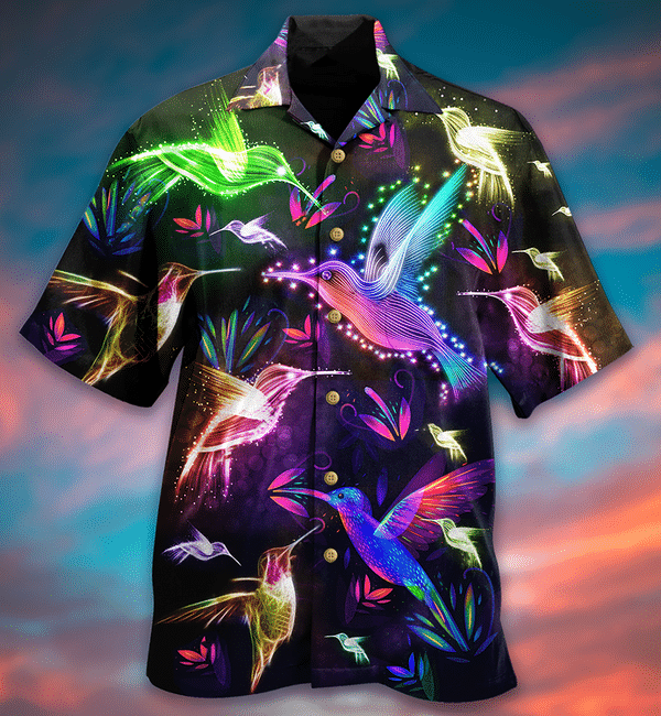 Humming Birds Fly All Night Limited Edition - Hawaiian Shirt - Hawaiian Shirt For Men, Hawaiian Shirt For Women, Aloha Shirt