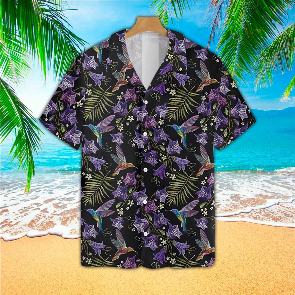 Hummingbirds Apparel Hummingbirds Button Up Shirt For Men and Women