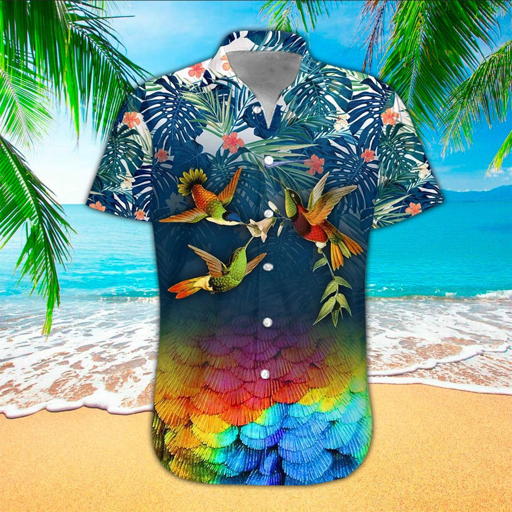 Hummingbirds Shirt Hummingbirds Hawaiian Shirt For Hummingbirds Lovers Shirt For Men and Women