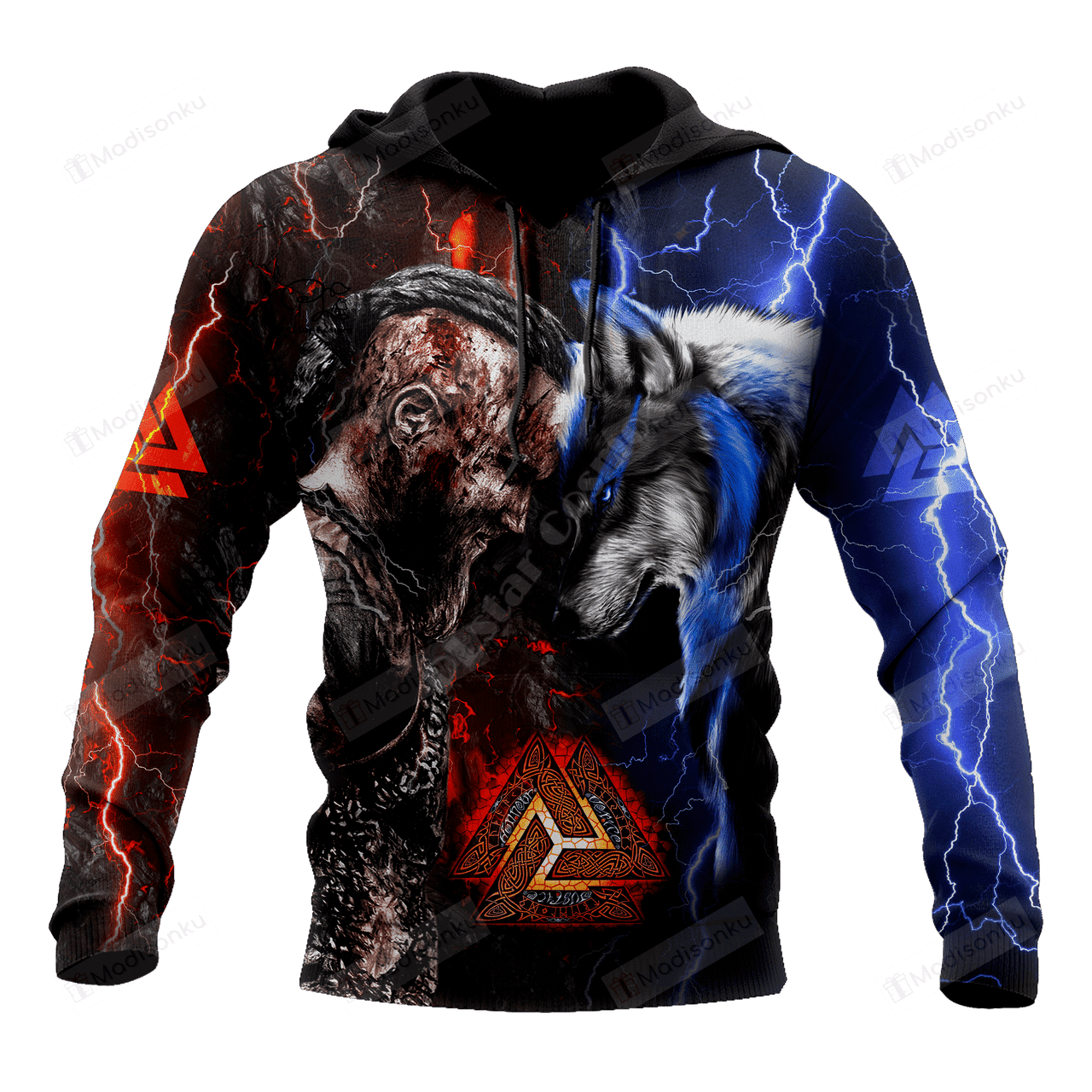 Hunter Hunting Wolf Animal 3d All Over Print Hoodie