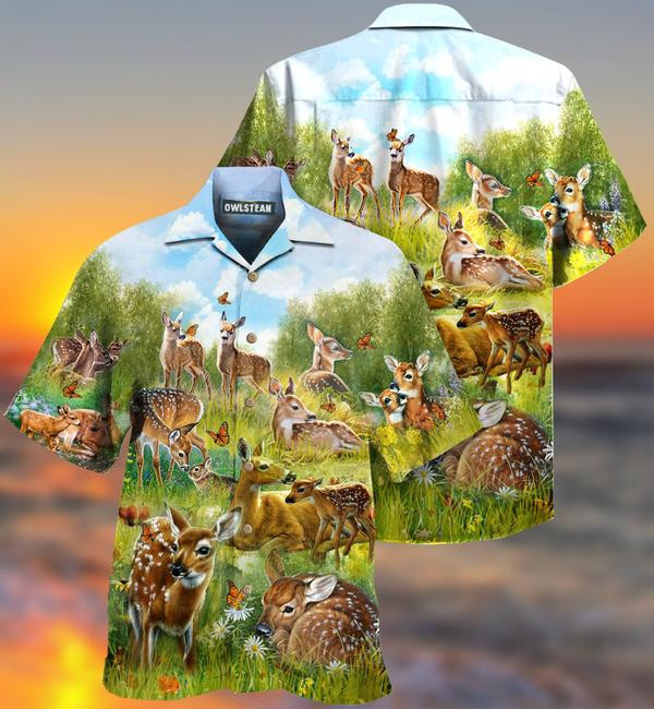 Hunting All Life Desereves Life Stop Hunting Deers Limited Edition - Hawaiian Shirt Hawaiian Shirt For Men