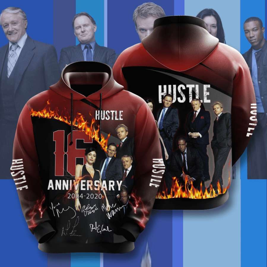 Hustle No818 Custom Hoodie 3D All Over Print