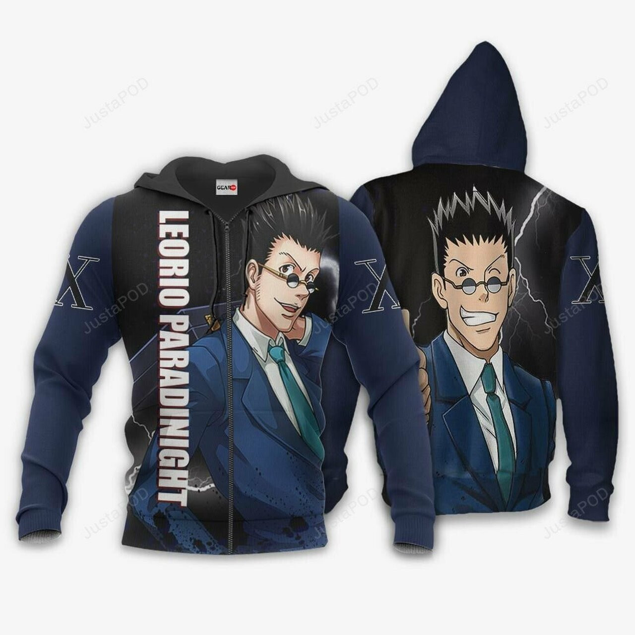 Hxh Leorio Hunter X Hunter Anime 3d All Over Print Hoodie