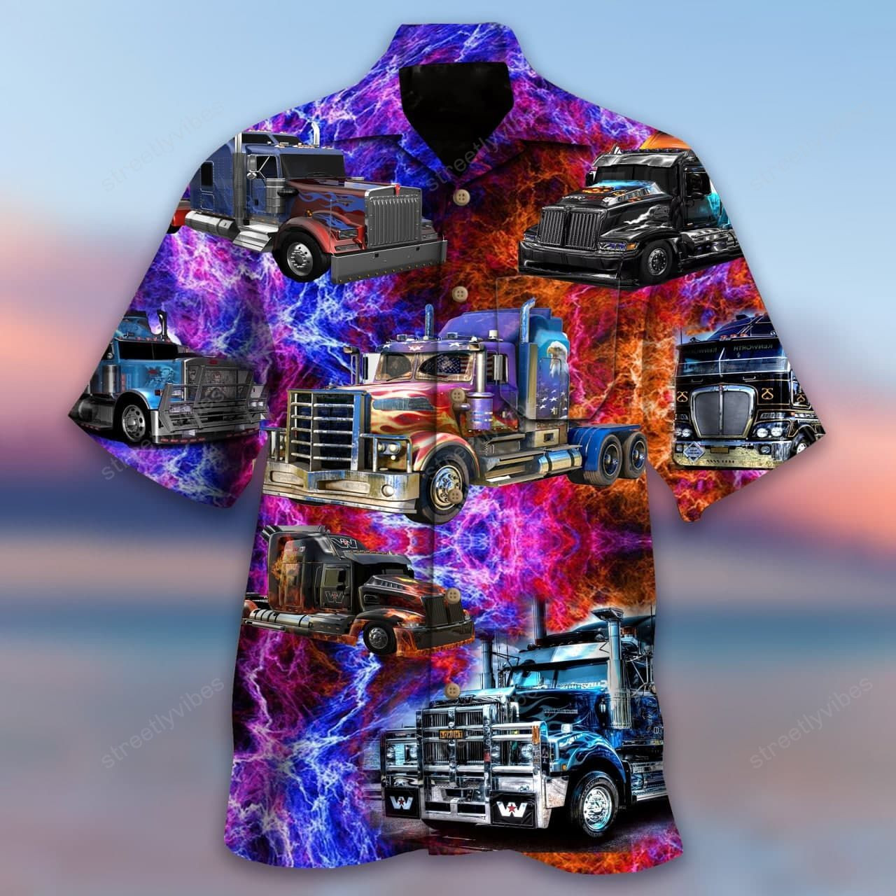 I Am The Mother Trucker Your Mom Warned You About Hawaiian Shirt Hawaiian Shirt For Men