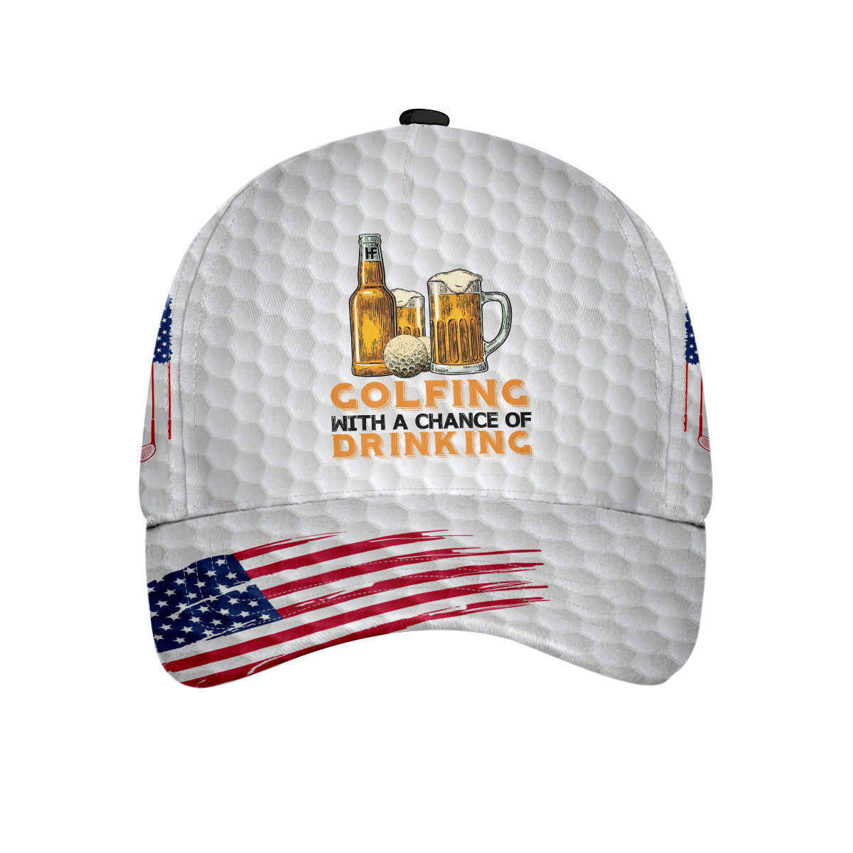 I Like Playing Golf And Drinking Beer Cap