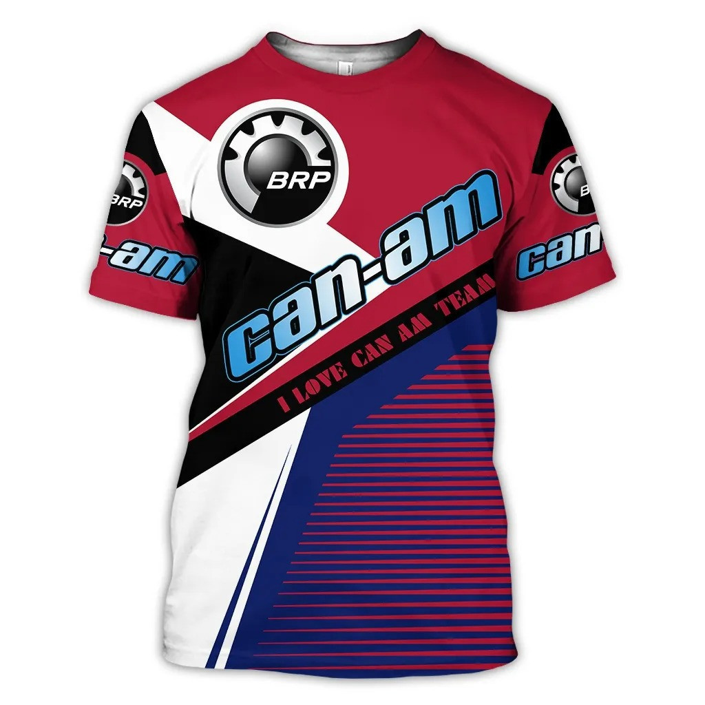 I Love Can Am Team Off Road 3D All Over Printed T Shirt