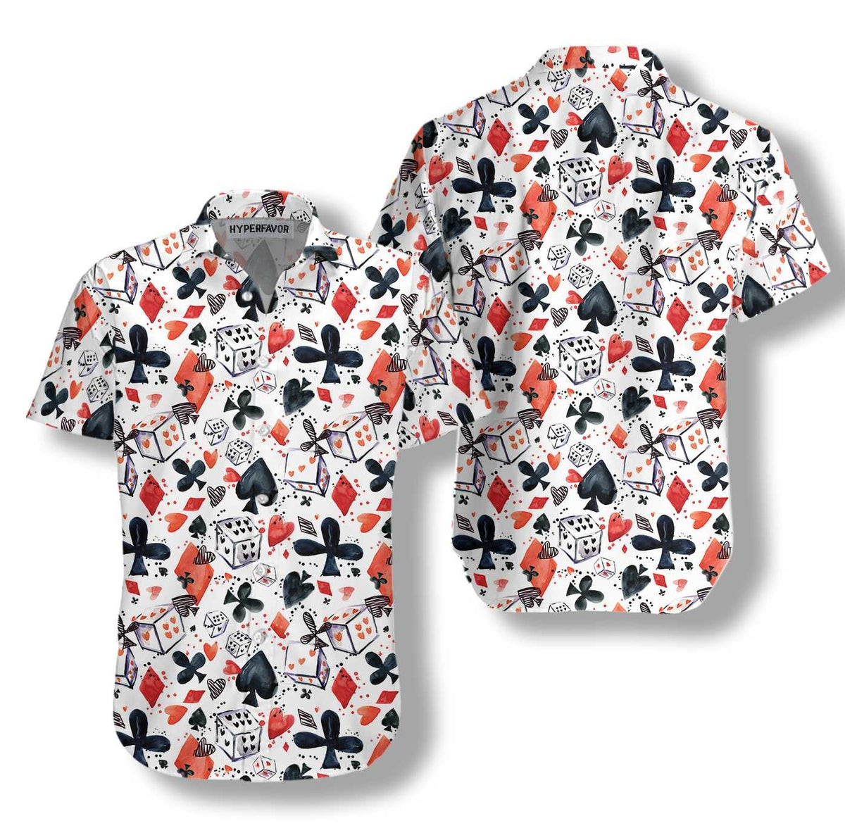 I Love Poker Shirt For Men Hawaiian Shirt