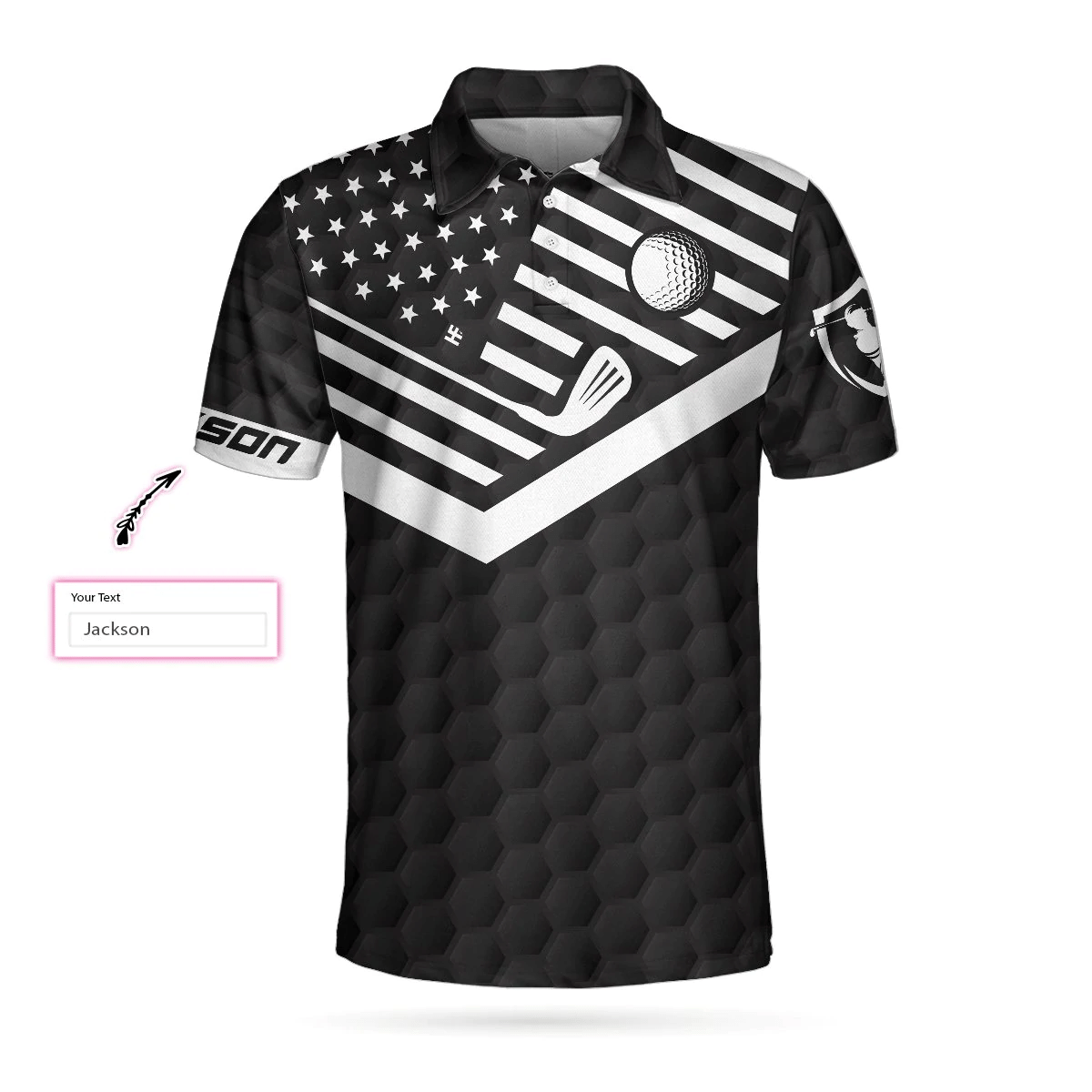 I Made A Bogey On Every Hole Custom Polo Shirt Personalized Golf American Flag Polo Shirt Cool Golf Shirts Short Sleeve Polo For Men