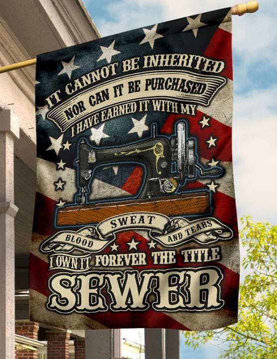 I Own It Forever the Title Sewer America Flag Garden Flag House Flag