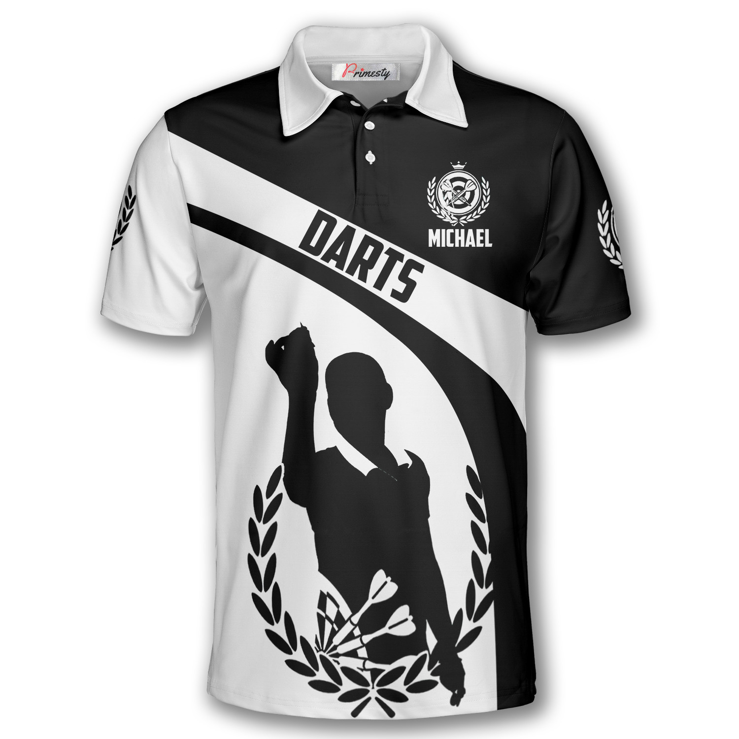 I Play Darts Custom Polo Darts Shirts for Men