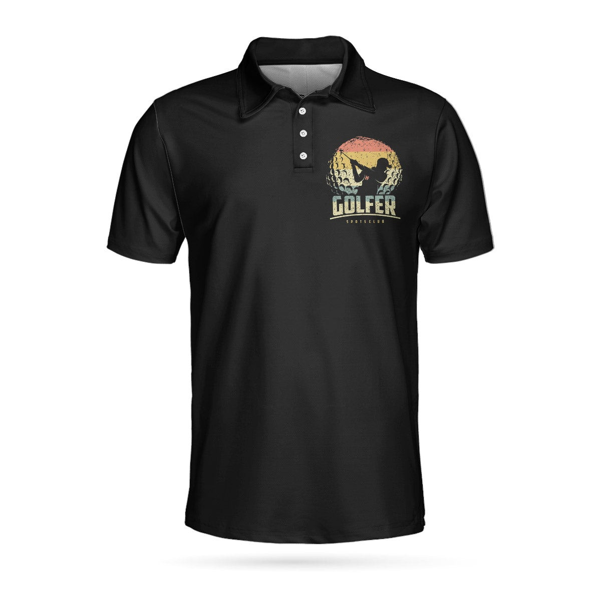 I Play Too Much Golf Polo Shirt Vintage Palette Golf Ball Polo Shirt Best Golf Shirt For Men