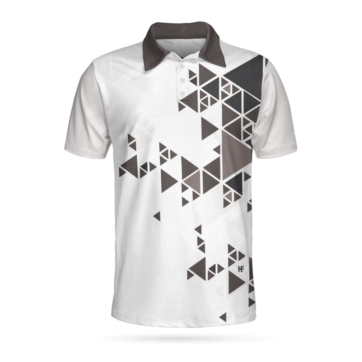 I Regard Golf As An Expensive Way Of Playing Marbles Polo Shirt Black And White Golf Shirt For Men