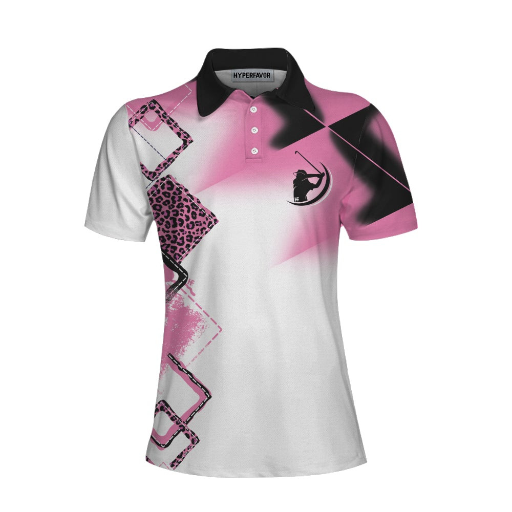 I Searched My Symptoms Turns Out I Just Need To Play Golf Pink Ver Short Sleeve Women Polo Shirt Golf Shirt For Ladies