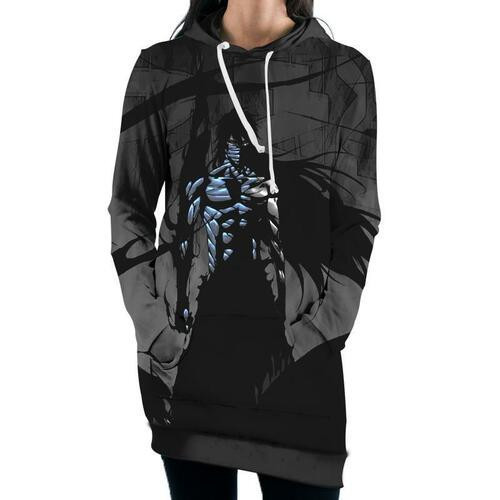 Ichigo Final Getsuga Tenshou Black Hooded Dress Bleach 3d Hoodie Dress Sweater Dress Sweatshirt Dress Hoodie