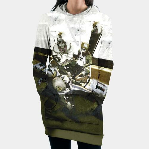 Ichigos Group Hooded Dress Bleach 3d Hoodie Dress Sweater Dress Sweatshirt Dress Hoodie