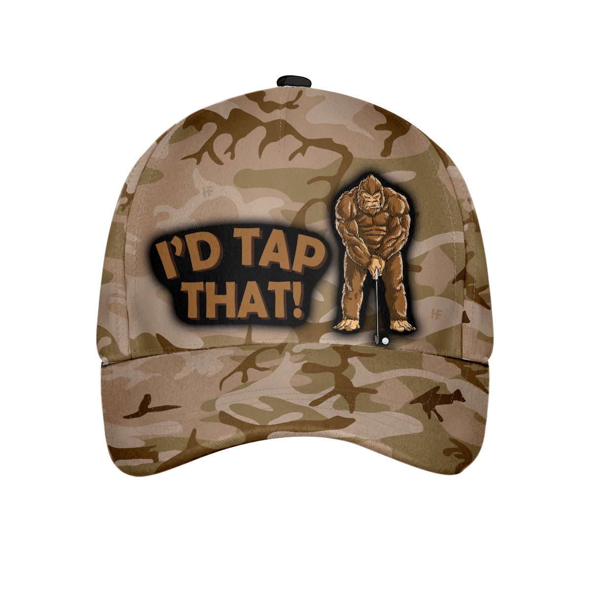 Id Tap That Funny BigFoot Golfer Cap