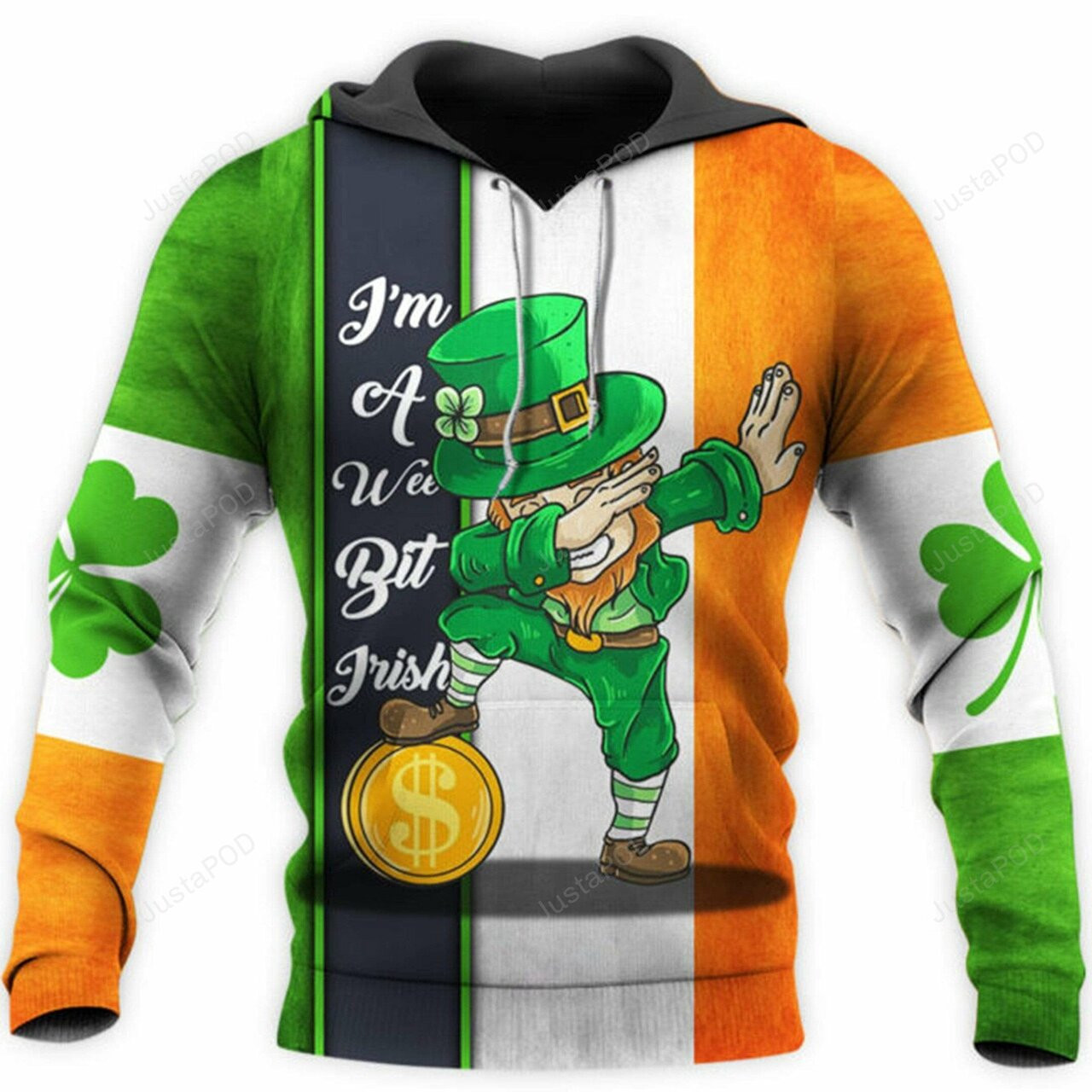 Im A Wee Bit Irish 3d All Print Hoodie