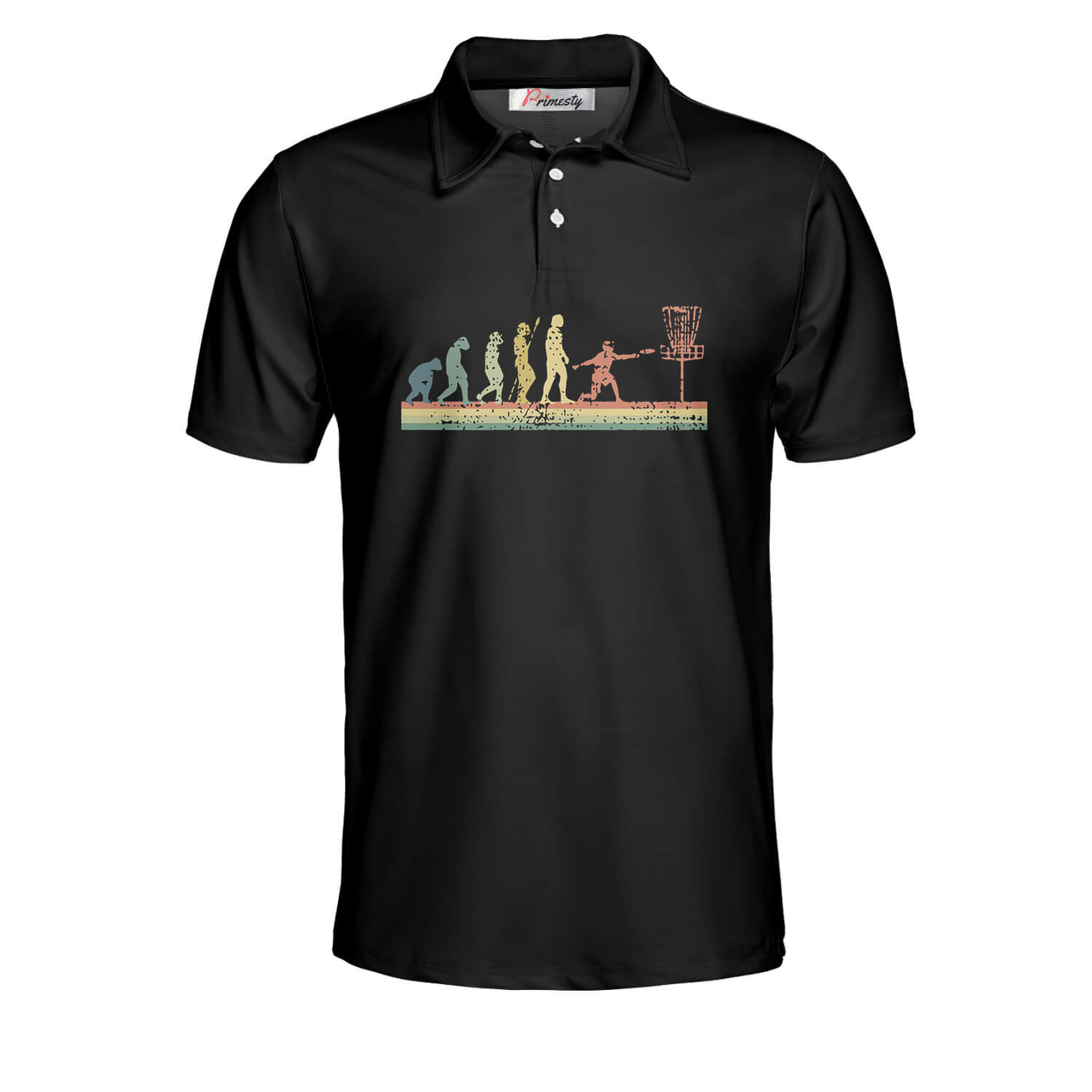 Im Here To Hit Trees And Curse Disc Golf Shirts for Men Disc Golf Polo Shirt