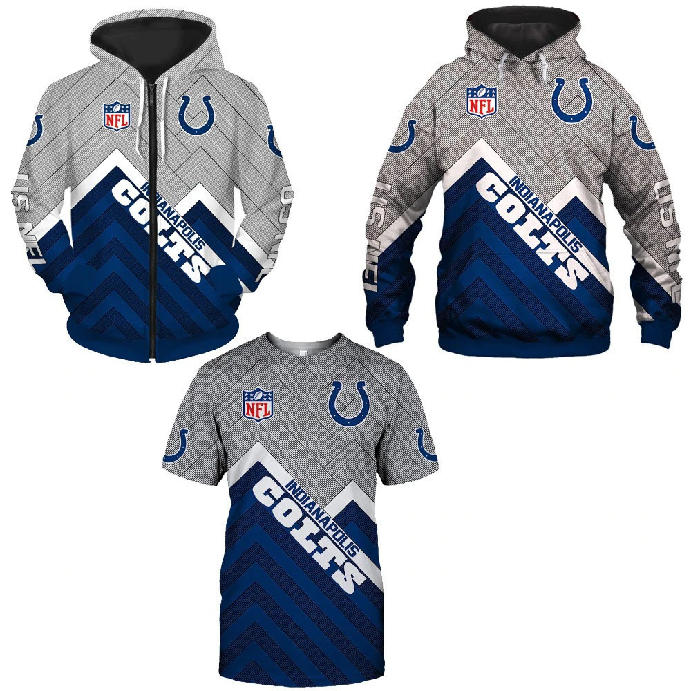 Indianapolis Colts Clothing T-Shirt Hoodies For Men Women Size S-5XL